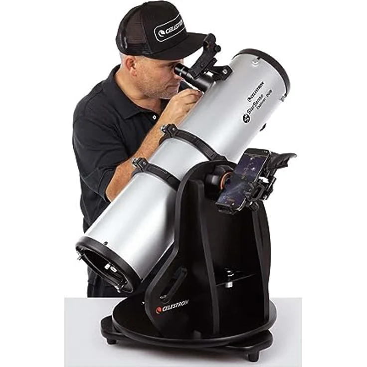 Celestron 22482 StarSense Explorer 150 mm Dobson-Tischteleskop, Smartphone-App-fähig mit StarSense-App - Planeten, Nebel und mehr finden - iPhone/Android kompatibel – Bild 4