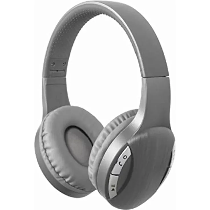 Gembird BTHS-01-SV Bluetooth-Stereo-Kopfhörer, Silber