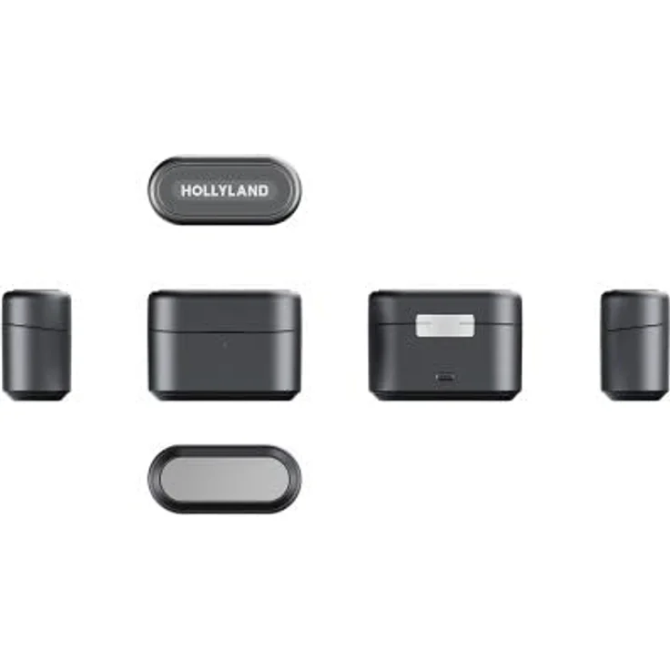 Hollyland LARK M2S Mini Combo, Funkstrecken Mikrofon mit 300m Reichweite und Geräuschunterdrückung – Bild 5