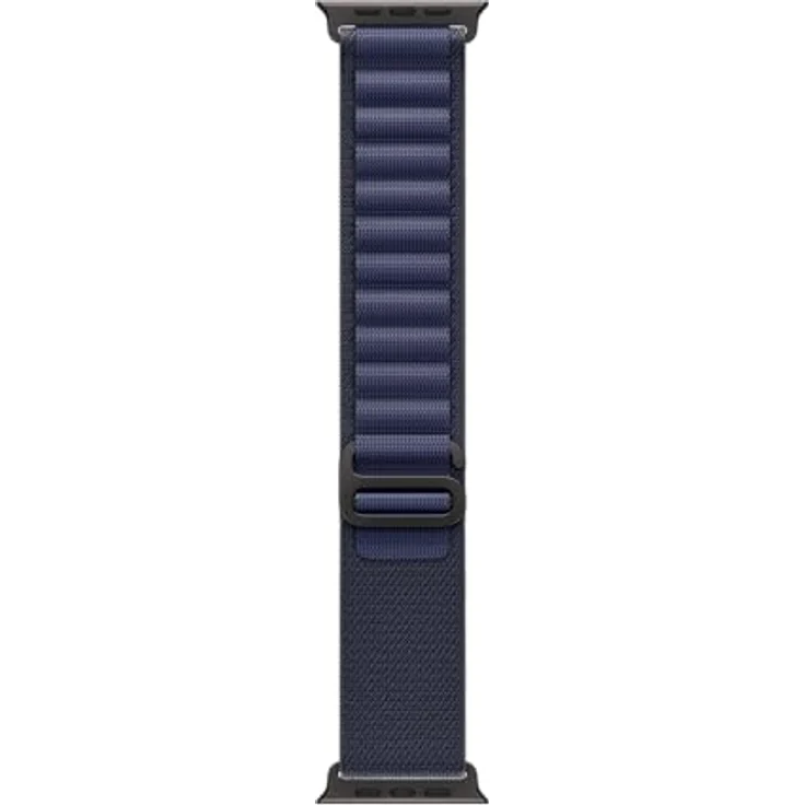 Apple Watch Band - Alpine Loop - 49 mm - Marineblau - Small, Armband aus recycelten Materialien und Titanhaken – Bild 1