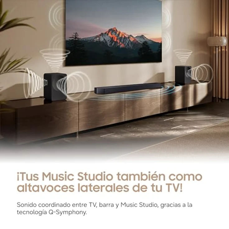 Samsung HW-LS70H/XC, Smart Wireless Speaker mit Dolby Atmos, Hi-Resolution Audio, Q-Symphony, Voice Assistant, schwarz – Bild 4