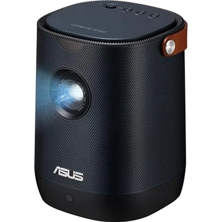 ASUS ZenBeam L2 Smart tragbarer LED Projektor (960 LED Lumen, 1080p, Google zertifizierte Android 12 TV Box, Sound von Harman Kardon, 10 W Lautsprecher, integrierter Akku, ASUS Light Wall) – Bild 2