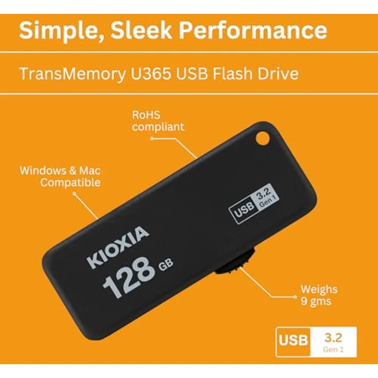 USB-Flashdrive 128 GB USB3.0 Kioxia TransMemory U365 – Bild 2