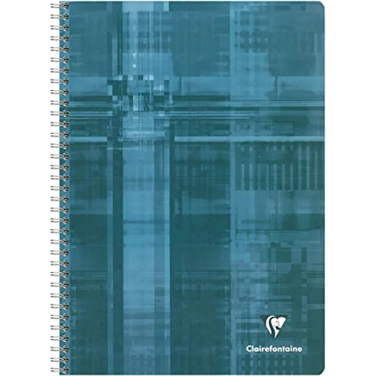 CLAIREFONTAINE Spiralnotizbuch Set, 5x DIN A4, 90 Blatt, 90g, kariert, sortiert, 68162C – Bild 2