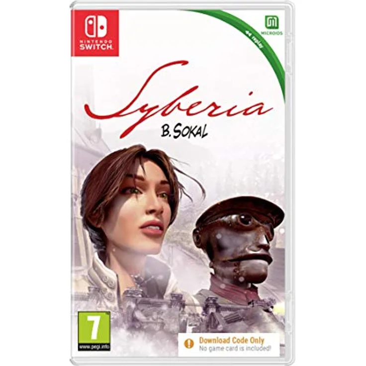 MICROÏDS Syberia (Code in A Box) (Switch) - Nintendo Switch Game