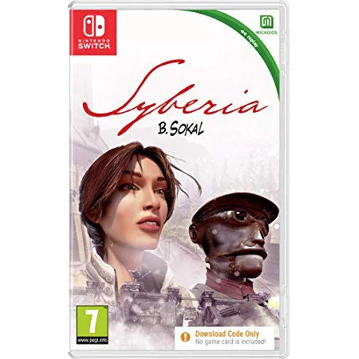 MICROÏDS Syberia (Code in A Box) (Switch) - Nintendo Switch Game – Bild 1