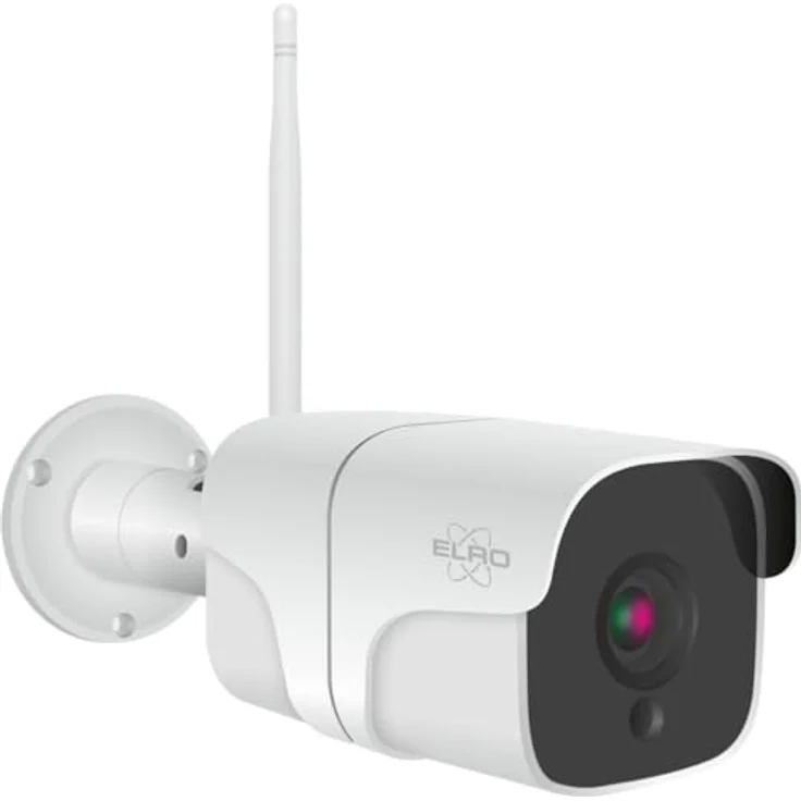 ELRO CO7000 Außen WiFi IP Sicherheitskamera mit Bewegungssensor und Nachtsicht - Full HD 1080P Überwachungskamera - IP66 Wasserdicht – Bild 1