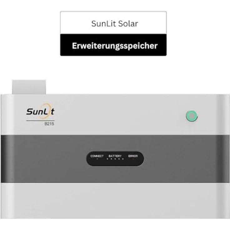 Sunlit Stromspeicher B215, 2150 Wh Solar Powerbank mit 2 MPPT und bis zu 1920 Watt Ausgangsleistung, erweiterbar für Balkonkraftwerke, Energie auch für die Nacht – Bild 3