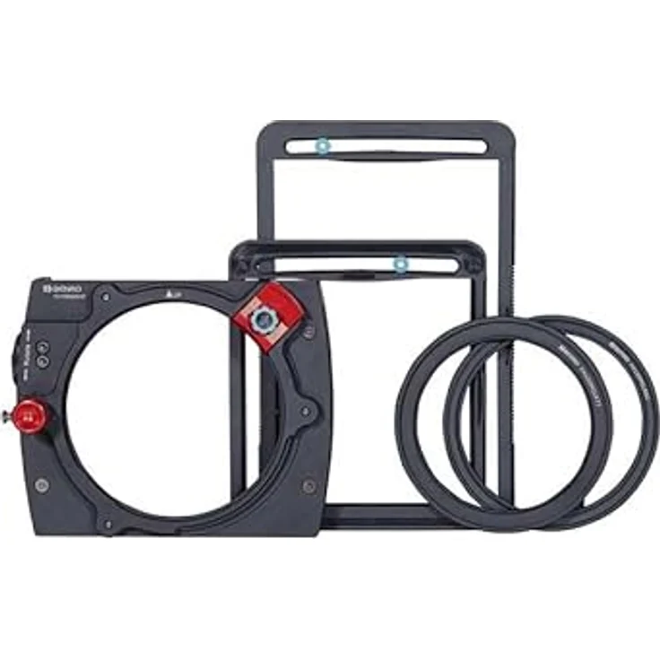 Benro FH100M3 Filteradapter, Kamerafilterhalter aus Aluminium, Schwarz – Bild 2
