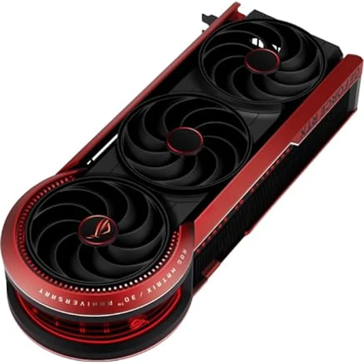 ASUS ROG MATRIX RTX 5090, Grafikkarte mit 32GB VRAM, NVIDIA Blackwell Architektur und Quad-Fan-Design – Bild 3