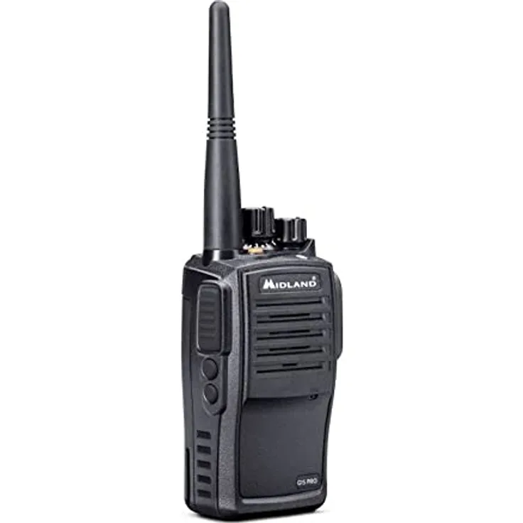Midland G15 PMR 2er Security-Kofferset inkl. MA 25-M Lautsprechermikrofone (C1127.S1)