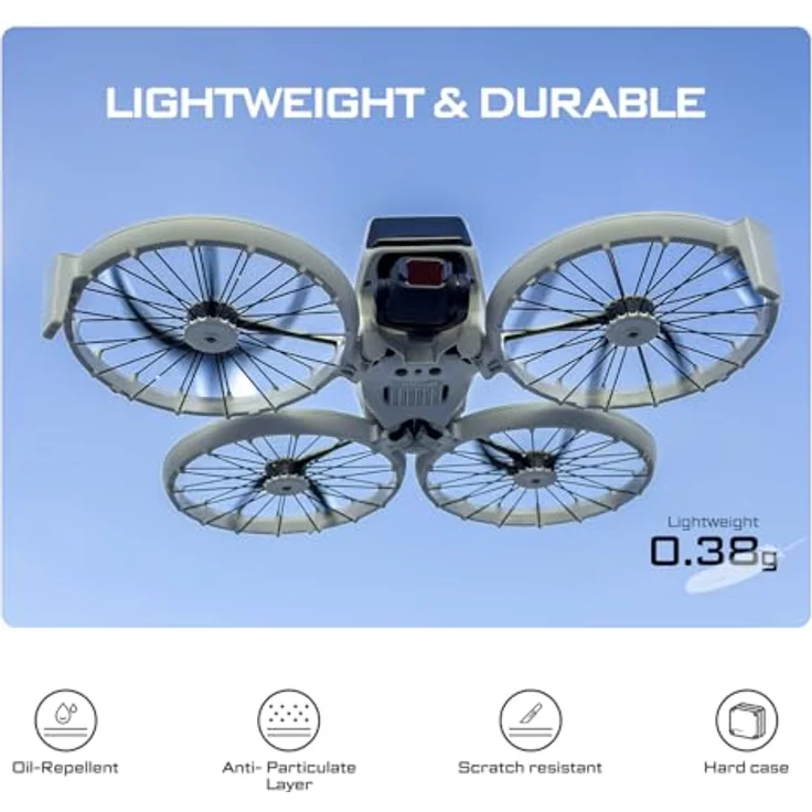 FREEWELL Standard Day ND-Filter-Set für DJI Flip Drone - ND8, ND16, ND32, ND64, ND128, PL-Filter - Lichtreduzierung, verbesserte Farben, sanfte Bewegungen – Bild 2