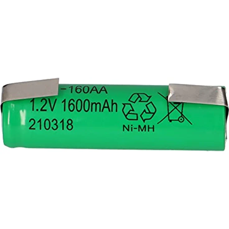 Akku Mignon AA 1,2V 1600mAh mit U Lötfahne – Bild 3
