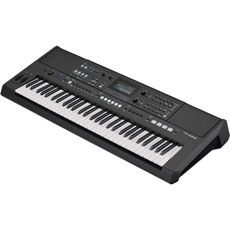 Yamaha PSR-E583, Home-Keyboard mit erweiterten Sounds und USB-C Audio-Interface, schwarz