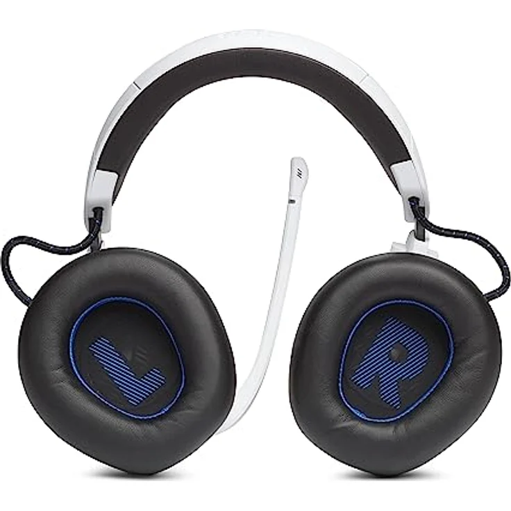 JBL Quantum 910P Over-Ear Gaming Kopfhörer – Für die Playstation und weitere Konsolen – Mit Head-Tracking-Funktion, ANC und 39 Stunden Akkulaufzeit – Weiß – Bild 3