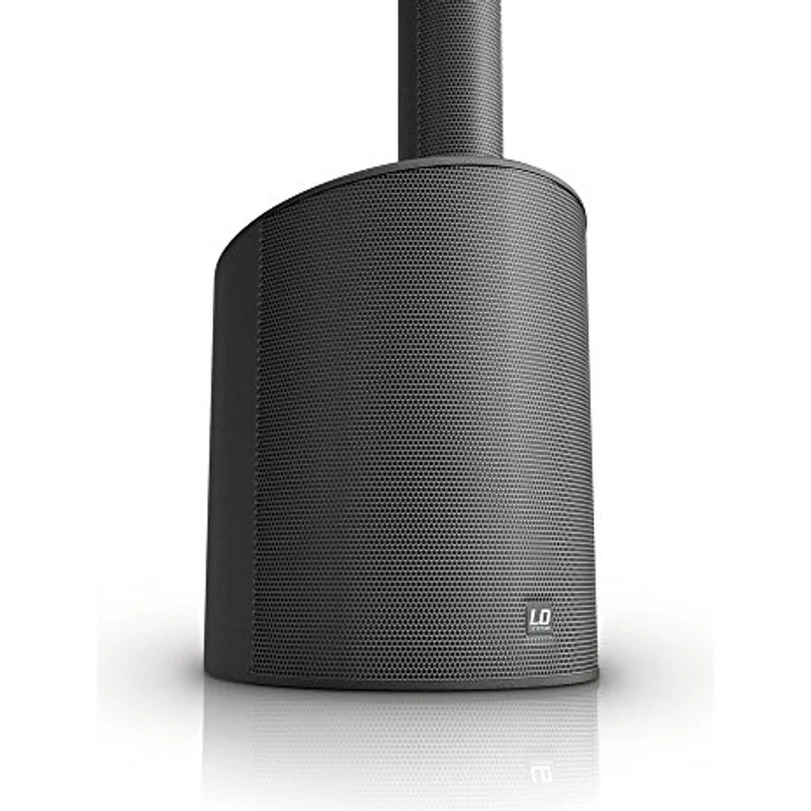 LD Systems LDMAUI5 Ultraportables Säulen PA System mit Mixer schwarz – Bild 6