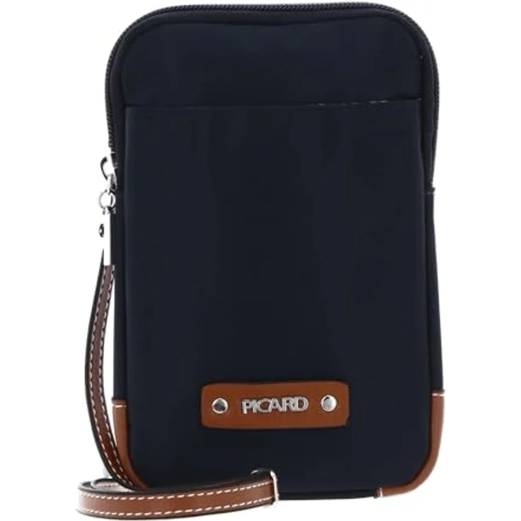 Picard Sonja Handytasche, 12 cm, 100% Nylon, blau – Bild 1