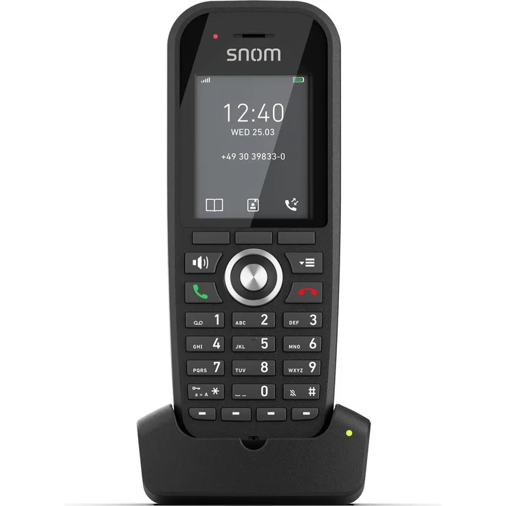 Snom DECT Measuring Kit, Telefon Zubehör mit Snom M900 Messbasisstation, zwei Snom M30 Handsets und Stativ im Transportkoffer
