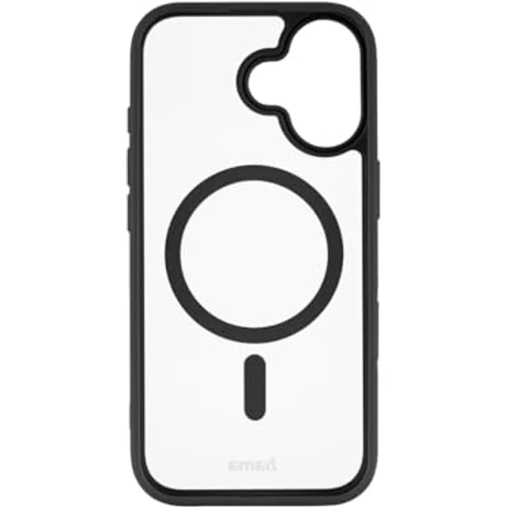 Hama Handyhülle „Frame Protect“ für iPhone 17 und MagSafe, magnetisches Case mit Kantenschutz, Kameraschutz, rutschfester Oberfläche, schwarz/transluzent – Bild 3