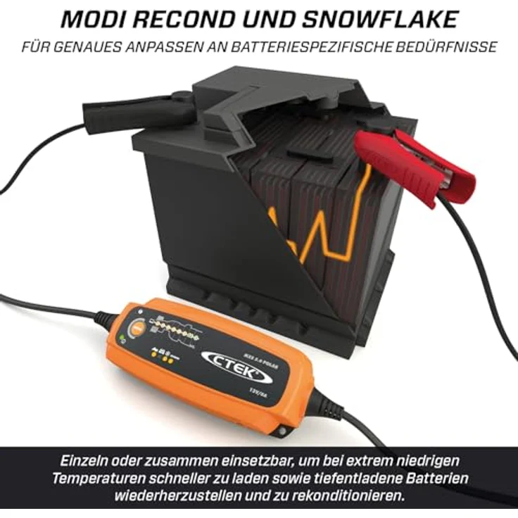 CTEK MXS 4.3 Polar Batterieladegerät, 12V 5.0 Amp – Bild 6