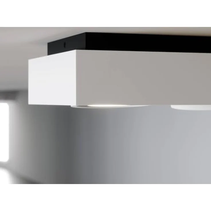 Arcchio Deckenlampe 'Ronka' (Modern) in Weiß aus Aluminium (2 flammig, GU10) - Wohnzimmerleuchte – Bild 5