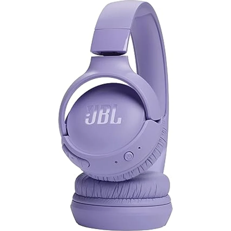 JBL Tune 520BT Wireless On-Ear Kopfhörer – Mit JBL Pure Bass Sound, Bluetooth und leichtem, faltbarem Design – Bis zu 57 Stunden Musikwiedergabe – Lila – Bild 2