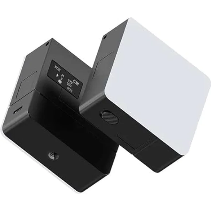 ULANZI VL49 Pro RGB Mini Led Vlogger Youtuber Licht - 360 Grad RGB, einstellbare Farbtemperatur von 2500-9000K, 20 Arten von simulierten Lichteffekten – Bild 1