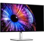 Dell U2724DE UltraSharp Thunderbolt 27 Zoll QHD (2560x1440) Monitor, 120Hz, IPS Black, 5ms, 98% DCI-P3, 2X Thunderbolt, 2X USB-C, 2X DisplayPort, HDMI, 4X USB, RJ45, 3 Jahre Garantie, Silber