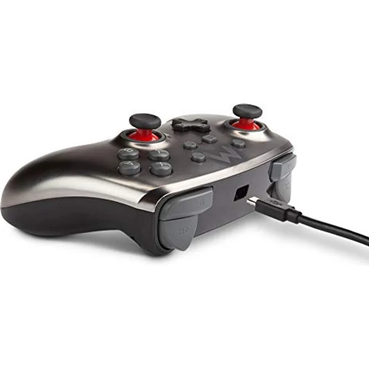 PowerA Enhanced Wired Controller - Silver Mario Silber (1517917-01) (Switch) – Bild 3