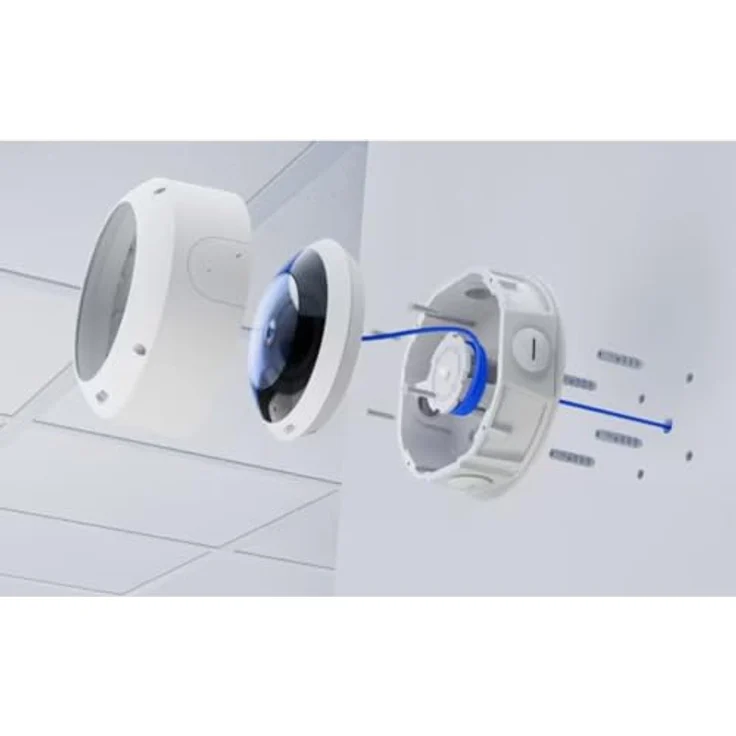 Ubiquiti Kuppelkamerahalterung UACC-AI-360-JB-W, universelle Abzweigdose, weiß – Bild 6