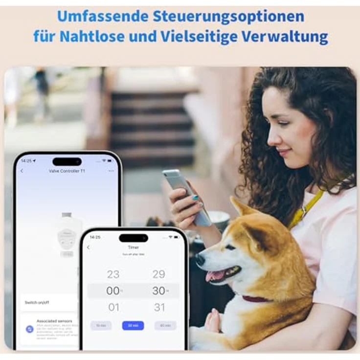 Aqara Smartes Ventilsteuer T1, kompatibel mit Wassersensor, Unterstützung für HomeKit, Alexa, Google, Matter, Zigbee 3.0 Hub erforderlich – Bild 4