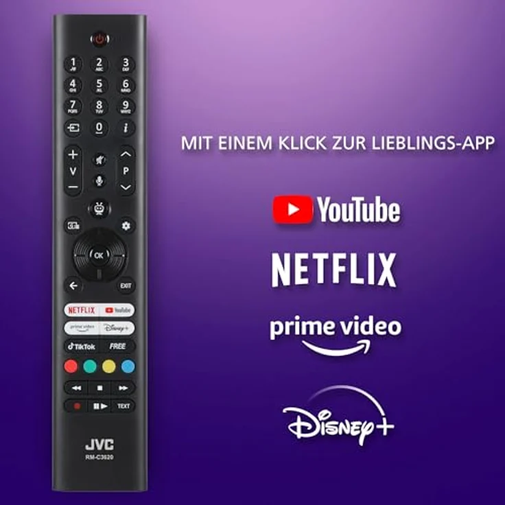 JVC LT-65VU7555, 65 Zoll Smart TV Powered by TiVo, 4K UHD mit Dolby Vision HDR, Dolby Atmos, Triple-Tuner und LED – Bild 5