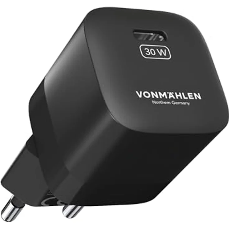 VONMÄHLEN allroundo® GaN Power-Charger (33 W) Universal Schwarz AC Schnellladung Drinnen – Bild 4