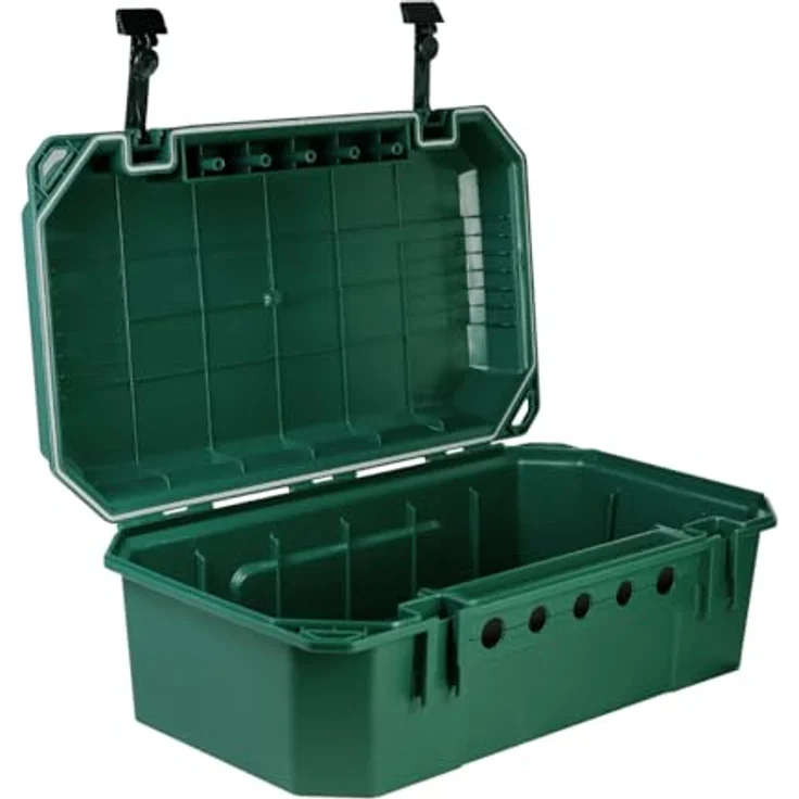 LogiLink LOGILINK Kabelschutzbox LPS284, 4-fach Steckdosenleiste, IP54, grün – Bild 7
