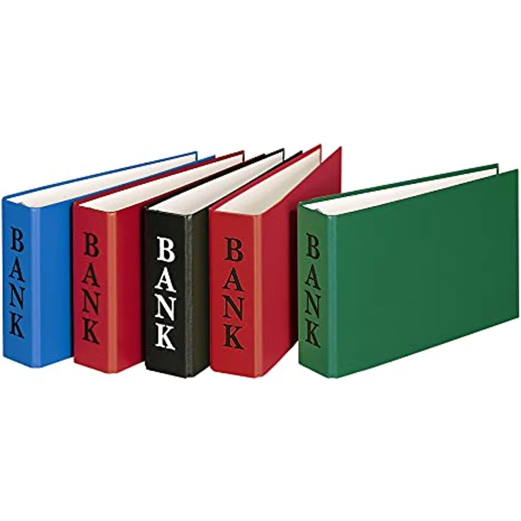 VELOFLEX Präsentationsordner VELOCOLOR® Bankringbuch 2-Ringe rot 4,5 cm DIN A6 quer, PP-laminiert mit 2-D-Ringmechanik – Bild 2
