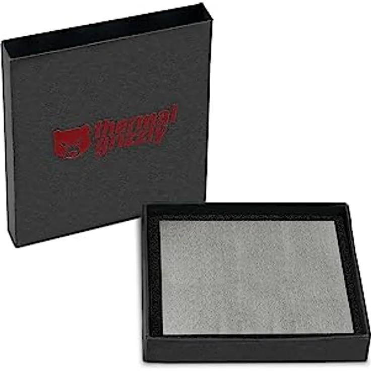 Thermal Grizzly - KryoSheet (50x50x0,2mm) - Graphen-Wärmeleitpads - Höchste Wärmeleitfähigkeit - Alternative zu hochleistungsfähiger Wärmeleitpaste CPU/GPU/PS4/PS5/Xbox