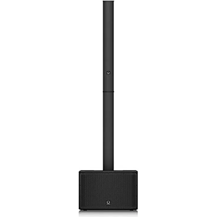 M-Audio Turbosound iP3000, Aktives Soundsystem mit 2000W Leistung, 2x 12" und 16x 3,5" Lautsprechern, Bluetooth, Reverb, max SPL 130 dB