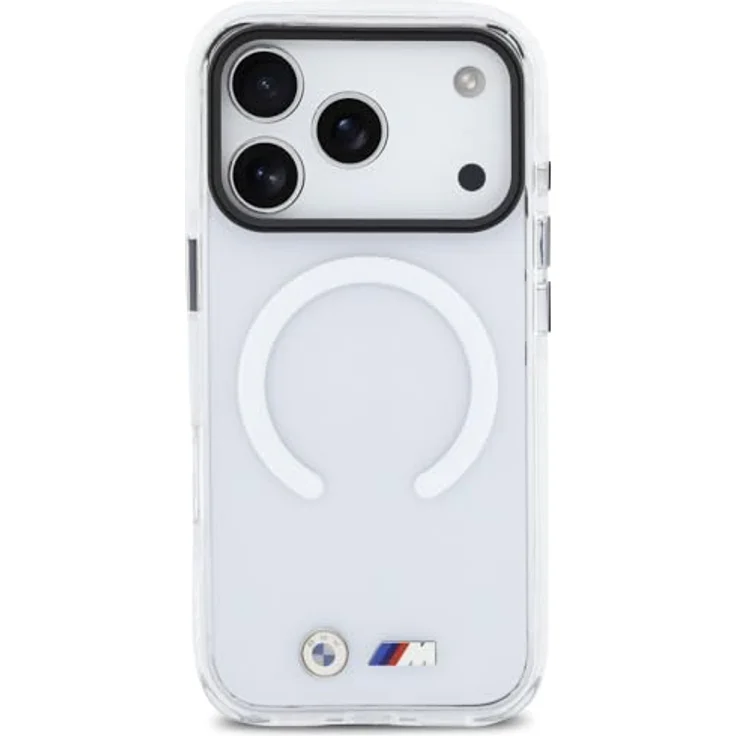 BMW M IML Shockproof Metal Logos MagSafe Case für iPhone 17 Pro - Transparent – Bild 3