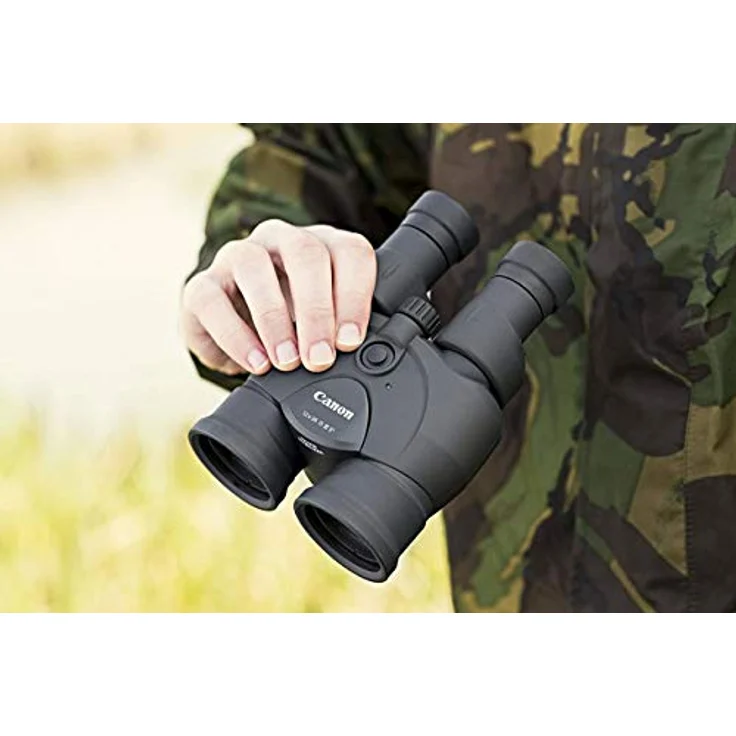 Canon 12x36 is III Fernglas (12 fache Vergrößerung, Feldstecher, Präzisionsoptik, is Bildstabilisator, manuelle Fokussierung, Dioptrinkorrektur, Porroprisma II), schwarz – Bild 3