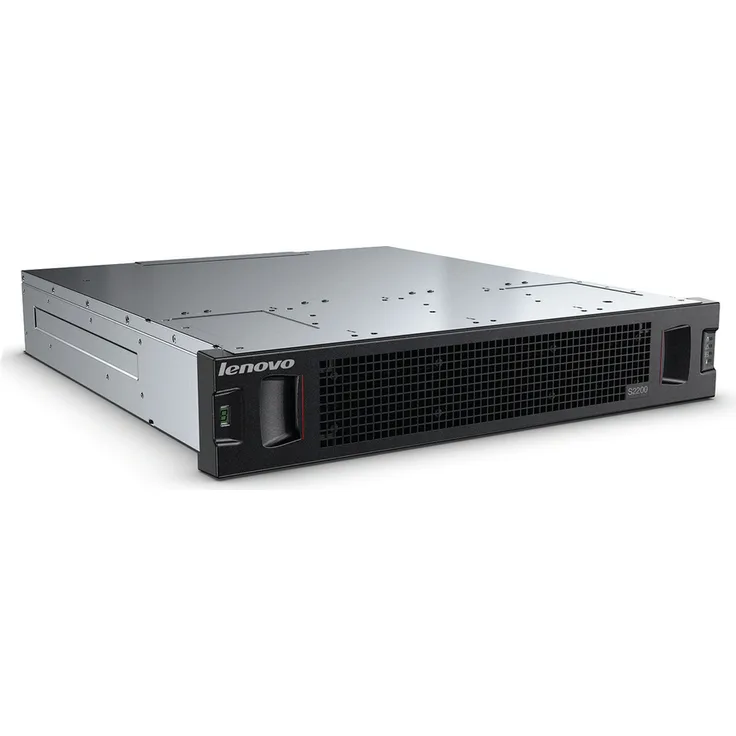 Lenovo S2200 SFF, SAS Festplatte, 2.5 Zoll, für Rack 2U, Schwarz