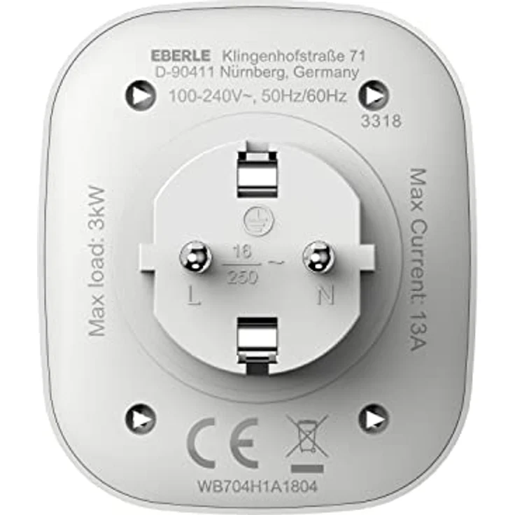 Schneider Electric Merten Wiser Smart Plug, kompatibel mit Amazon Alexa und Google Assistant, Steckdose, Steuerung per APP vor Ort oder aus der Ferne,Smart Home WiFi Steckdose, Weiß – Bild 4