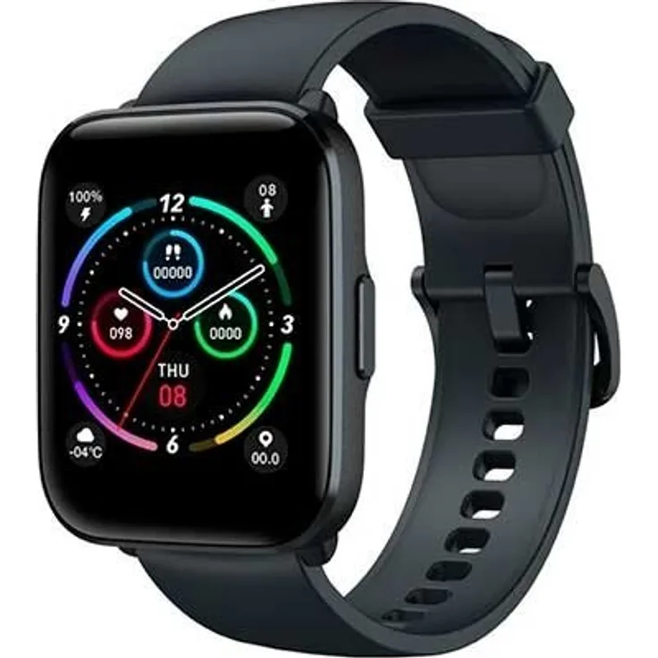 Mibro Watch C2 20mm Smartwatch Grau - Herzfrequenz, Schlafüberwachung, Blutsauerstoff, 20 Sportmodi - 1.69 Zoll Display