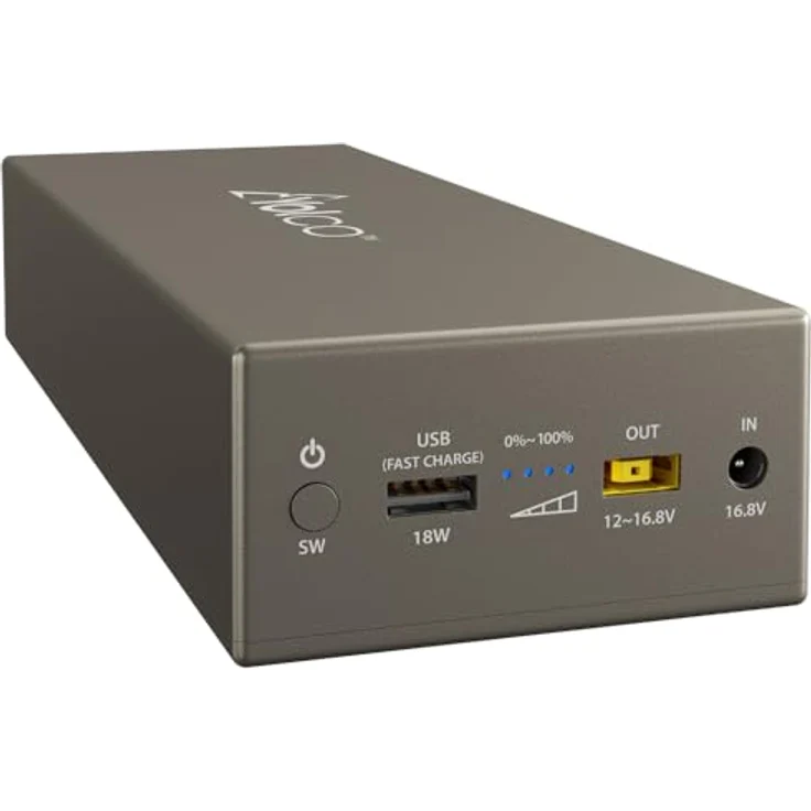 Yolco CSX5 Bateria zewnętrzna, Powerbank mit 13000 mAh und USB-A-Anschluss, schwarz – Bild 3