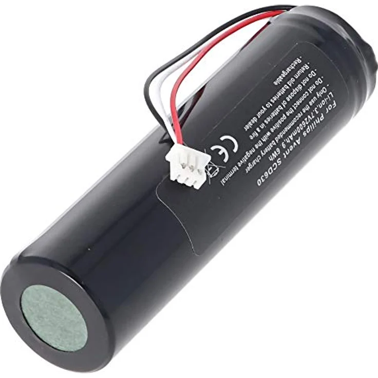 AccuCell Akku kompatibel mit Philips Avent SCD630, Li-ion, 3,7V, 2600mAh, 9,6Wh, Abmessungen 18x68mm – Bild 2
