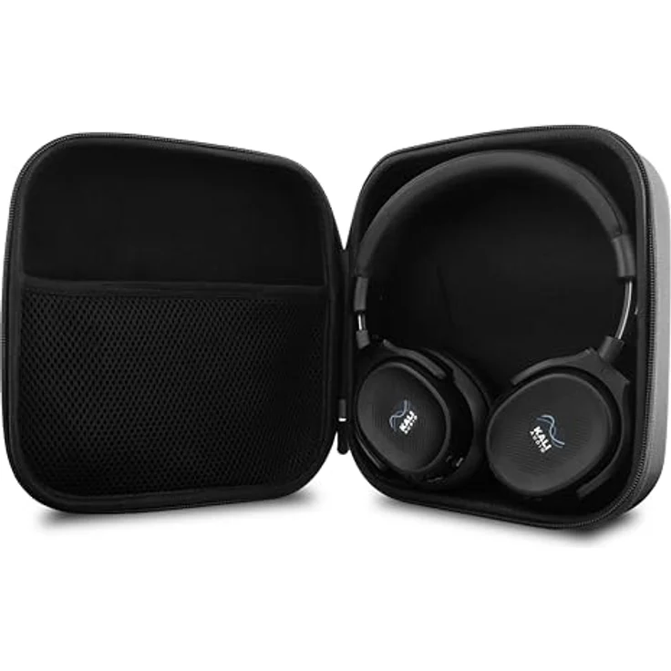 Kali Audio HP-1, Over-Ear Kopfhörer mit Kabel- & Bluetooth, aktive Geräuschunterdrückung, 40h Akkulaufzeit, 3 wählbare Klangmodi für Mixing & Gaming, Schwarz – Bild 4