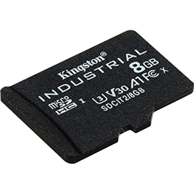 Kingston Industrial microSD - 8GB microSDHC Industrial C10 A1 pSLC Karte Einzelpackung ohne Adapter - SDCIT2/8GBSP – Bild 2