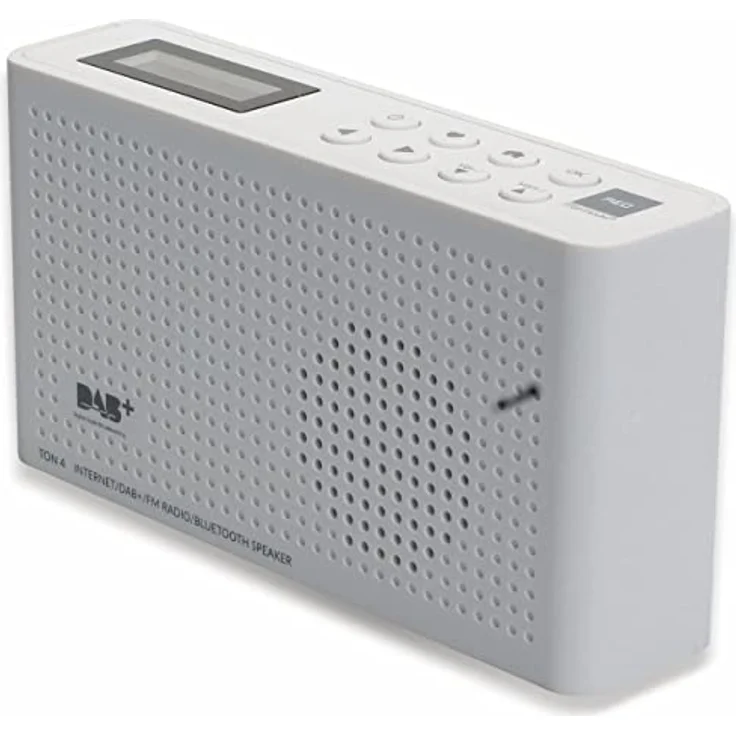 Red Opticum TON4 DAB+, Internet, UKW Radio weiß mit Bluetooth Funktion, WLAN, 2 zeiliges Display, Kopfhörerausgang – Bild 6