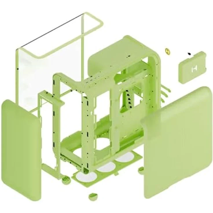 HYTE X50 Macha Milk / Green (Green) - Gehäuse - Miditower - Grün – Bild 9