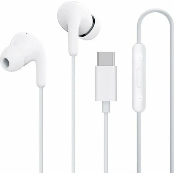 Xiaomi BHR8931GL USB-C Stereo Headset White - Kopfhörer mit 12.4mm Treiber und IP54 Schutz