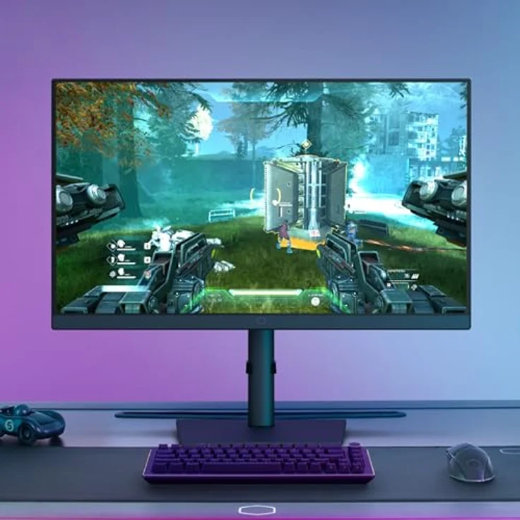 Cooler Master GM2711S 27" Gaming-Monitor – WQHD 180Hz, Ultra-IPS, 95% DCI-P3, DisplayHDR 400, Low Blue Light, Lautsprecher – Bild 2